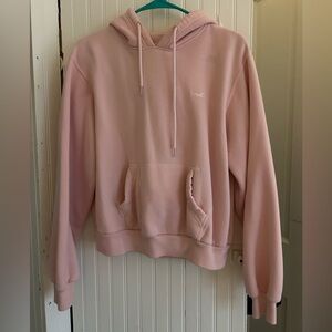 Hollister light pink hoodie